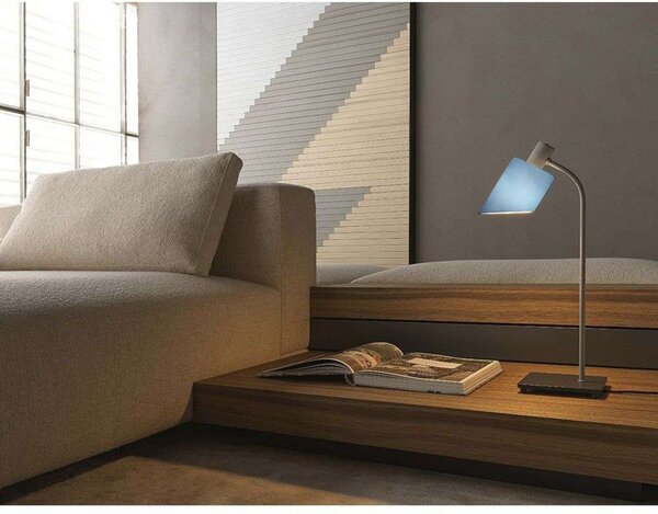 Asztali lámpa Nemo Lighting, Kék, Nappali, Fém