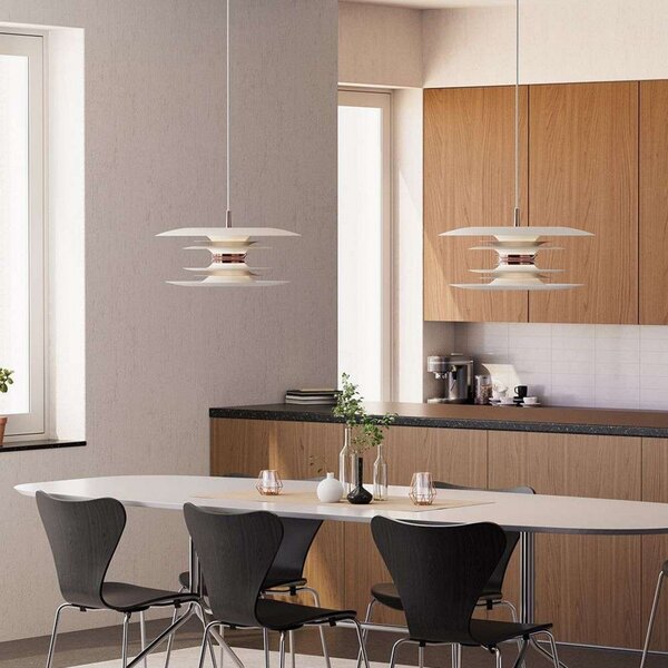 Függőlámpa Belid, dimmable, Fehér, Nappali, Fém