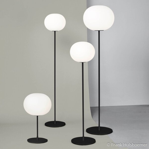 Asztali lámpa FLOS, Glo-Ball T1, dimmable, Fekete, Nappali, Üveg, Dizájn