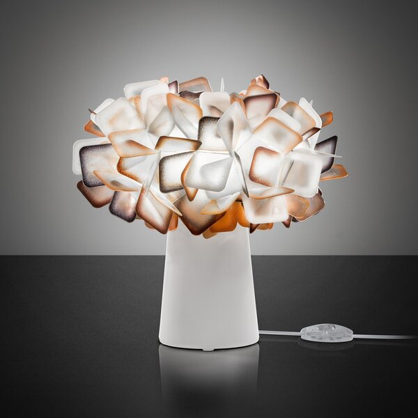 Asztali lámpa Slamp, Clizia, Fehér, Étkező, Műanyag, Modern