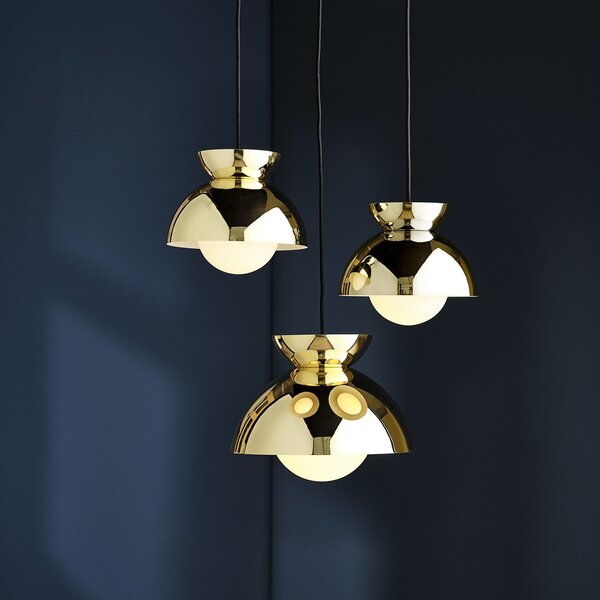 Függőlámpa FRANDSEN, Butterfly, dimmable, Arany / Sárgaréz, Nappali, Fém, Dizájn
