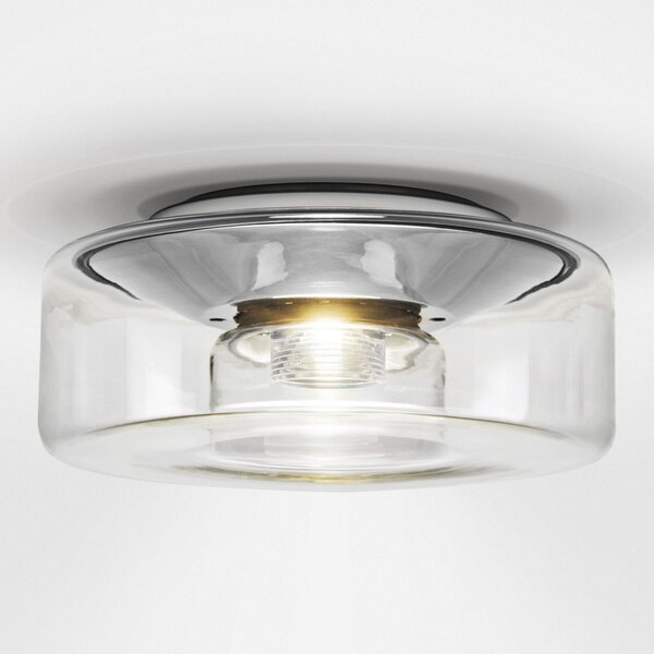 Mennyezeti Lámpa Serien Lighting, Curling S, dimmable, Átlátszó, Nappali, Műanyag, Modern