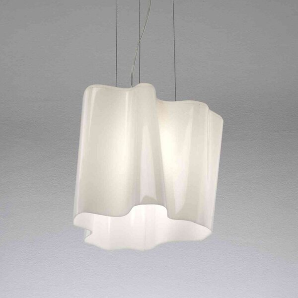Függőlámpa Artemide, Logico, dimmable, Fehér, Nappali, Üveg, Dizájn
