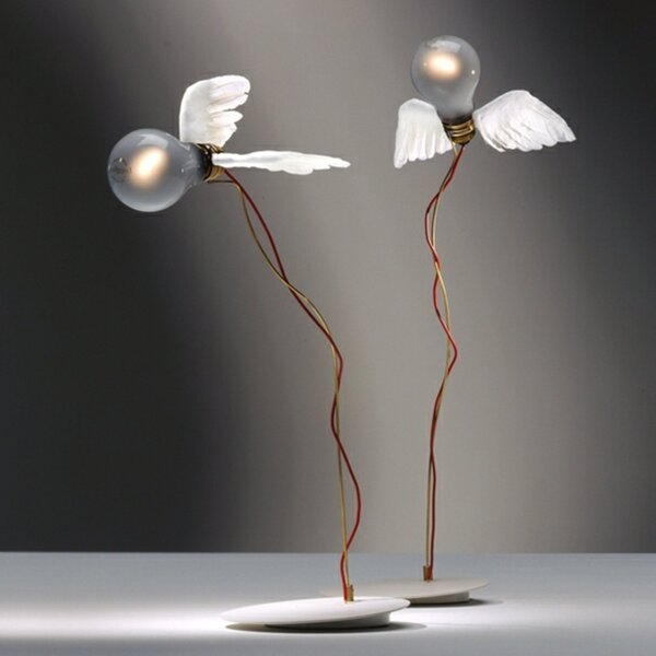 Asztali lámpa Ingo Maurer, dimmable, Fehér, Nappali, Egyéb