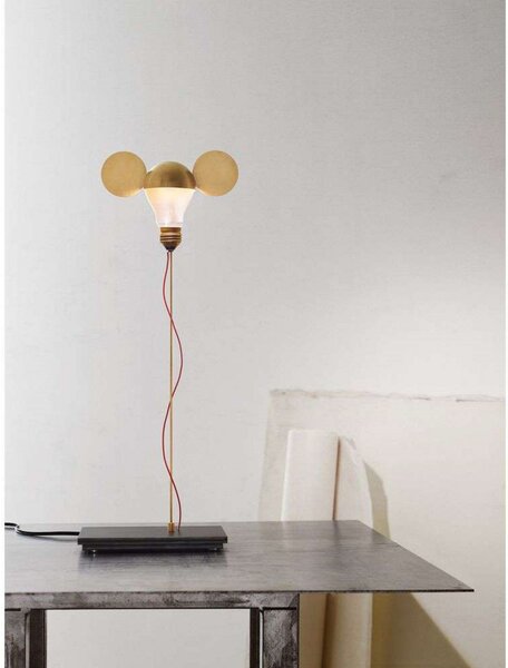 Asztali lámpa Ingo Maurer, dimmable, Arany / Sárgaréz, Nappali, Fém