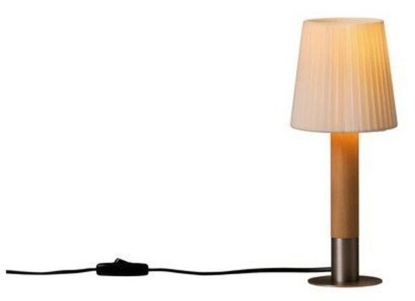 Básica Mínima Asztali Lámpa Neutral/Bronze - Santa & Cole