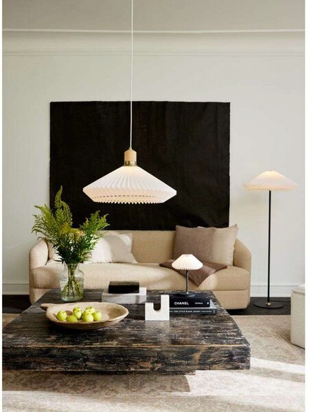 Paris Asztali Lámpa Ø24 Clean White/Black - Halo Design