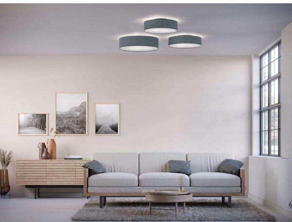 Mennyezeti Lámpa Belid, dimmable, Kék, Nappali, Szövet / Textília