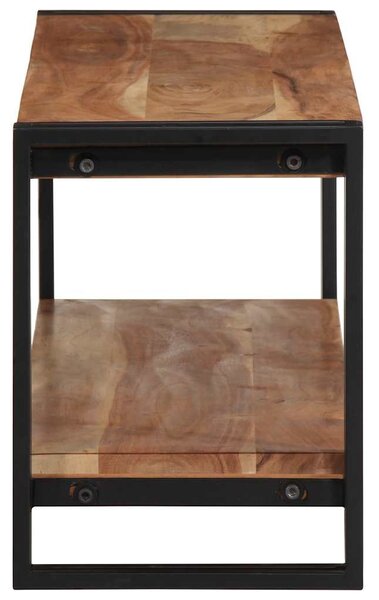 Tömör akácfa TV-szekrény 120 x 30 x 40 cm
