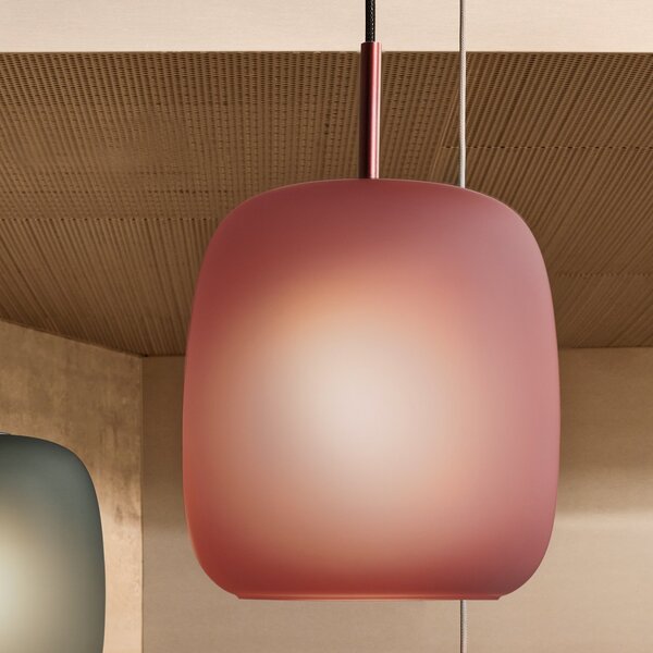 Függőlámpa FRITZ HANSEN, Maluma, dimmable, Lila, Nappali, Üveg, Dizájn