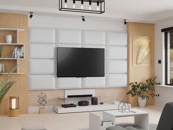 Kárpitozott fali panel Pazara 84x42 (öko-bőr soft 17 (fehér)