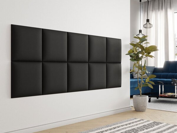 Kárpitozott fali panel Pazara 42x42 (öko-bőr Soft 011 + fekete). 1054178