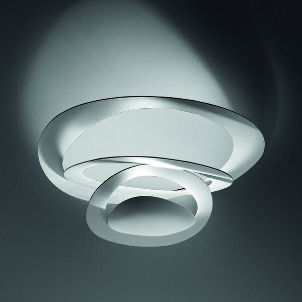 Mennyezeti Lámpa Artemide, Pirce Mini, dimmable, Fehér, Hálószoba, Fém, Dizájn