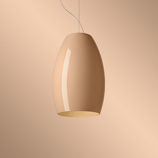 Függőlámpa Foscarini, Buds 1, dimmable, Bézs, Nappali, Üveg, Dizájn