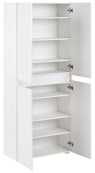 Cipőtároló szekrény LETHBRIDGE Fehér