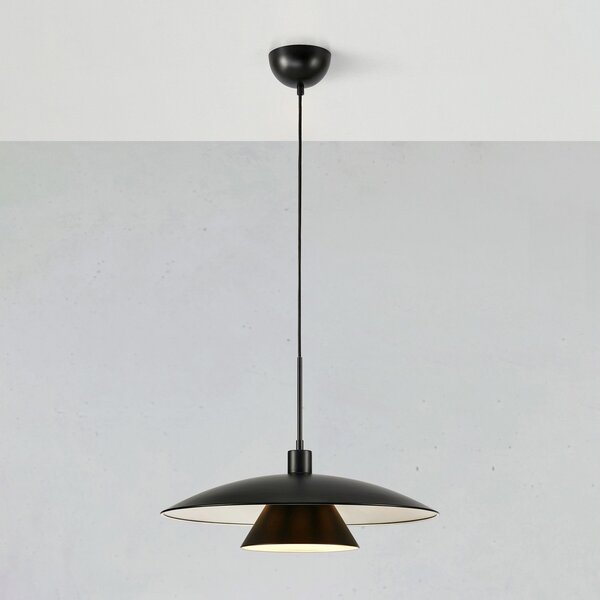 Függőlámpa Markslöjd, Millinge, dimmable, Fekete, Nappali, Fém, Skandináv