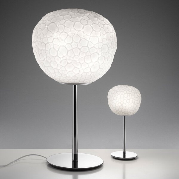 Asztali lámpa Artemide, Meteorite, Fehér, Nappali, Üveg, Dizájn