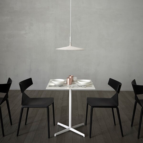 Függőlámpa Foscarini, Aplomb Large, dimmable, Fehér, Konyha, Beton, Dizájn