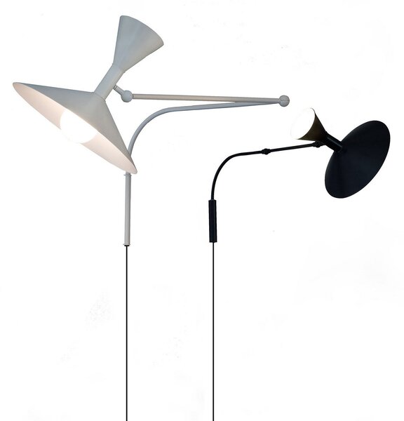 Fali Lámpa Nemo Lighting, Lampe de Marseille, Fekete, Nappali, Fém