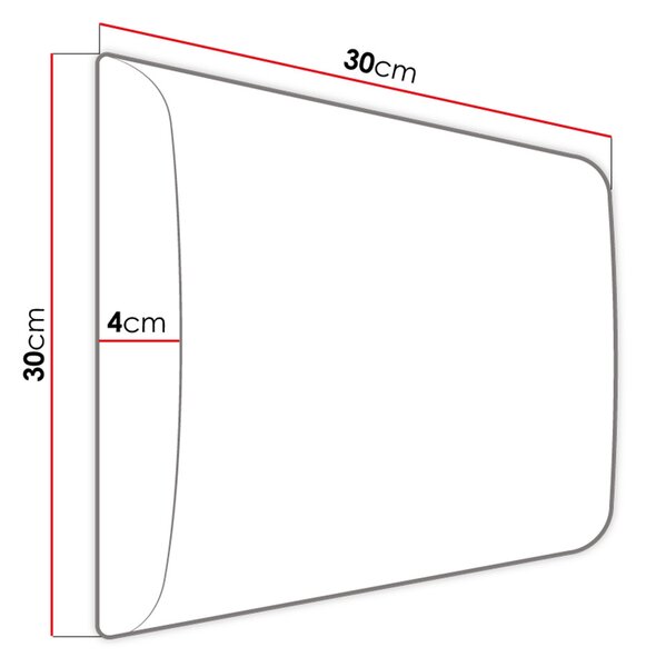 Kárpitozott fali panel Pazara 30x30 (manila 09)