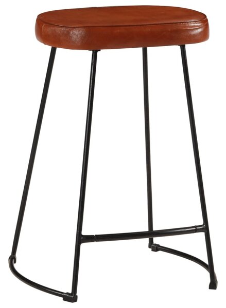 2 db sötétbarna bárszék 41x29x62 cm