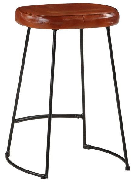 2 db sötétbarna bárszék 41x29x62 cm