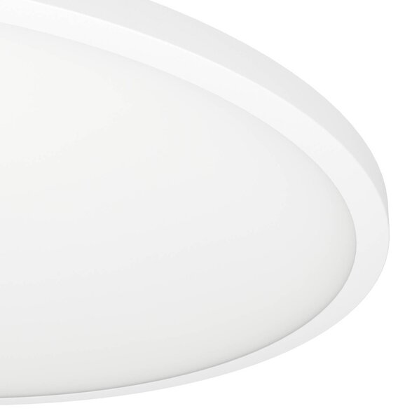 EGLO connect Sarsina-Z mennyezeti lámpa fehér Ø60cm, dimmelhető, Fehér / opál, Nappali / Étkező, Alumínium, Modern