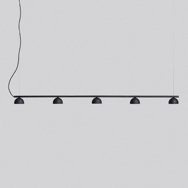 Függőlámpa Northern, Blush, dimmable, Fekete, Nappali, Fém, Dizájn