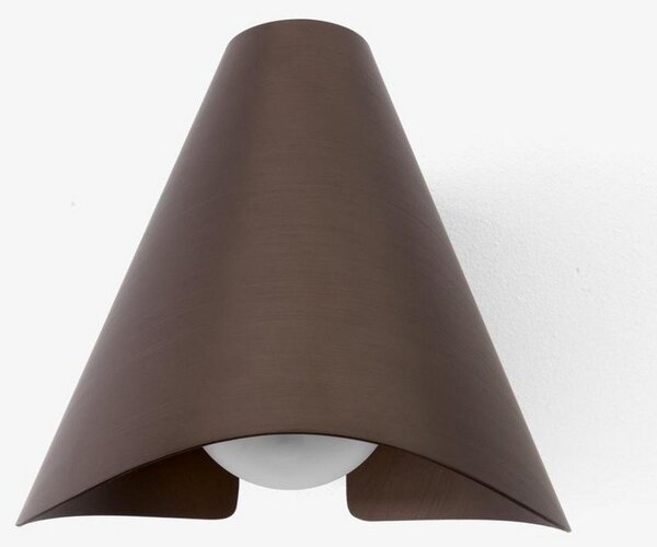 Fali Lámpa &Tradition, Bonnet SC103, dimmable, Bronz / Öreg Sárgaréz, Nappali, Alumínium, Modern
