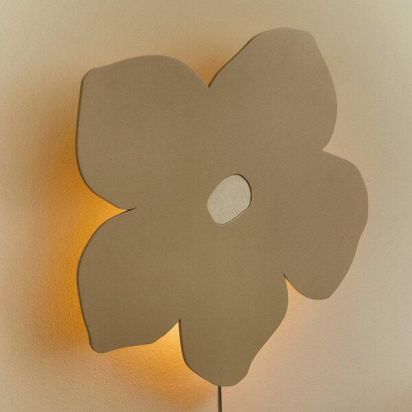 Fali Lámpa ferm LIVING, Poesie, dimmable, Bézs, Gyermekszoba, Fa, Skandináv