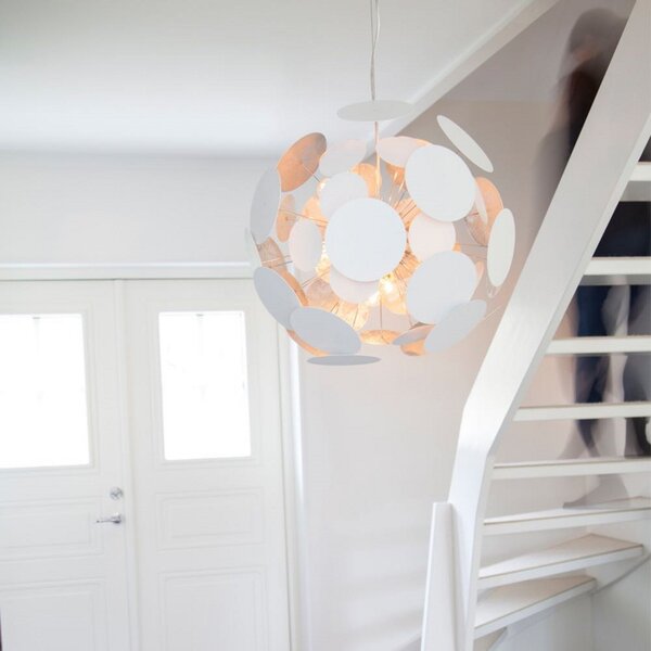 Függőlámpa By Rydéns, Planet, dimmable, Fekete, Étkező, Fém