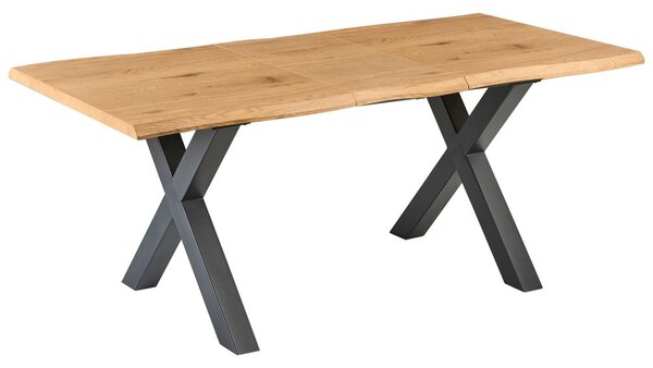 Kihúzható étkezőasztal BRONSON Barna 140/180 cm 90 cm