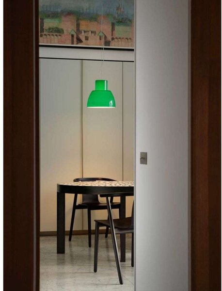 Függőlámpa Nemo Lighting, dimmable, Zöld, Nappali, Üveg