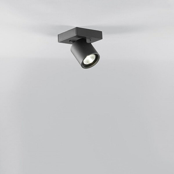 Mennyezeti Lámpa LIGHT-POINT, dimmable, Fekete, Nappali, Alumínium