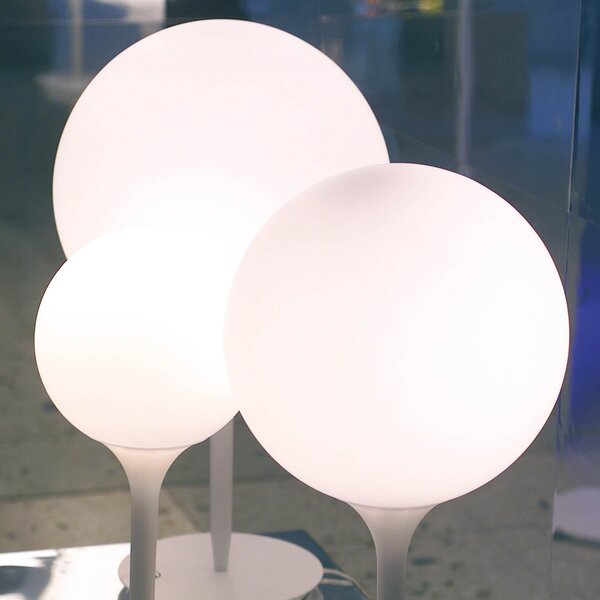 Asztali lámpa Artemide, Castore, dimmable, Fehér, Nappali, Műanyag, Dizájn