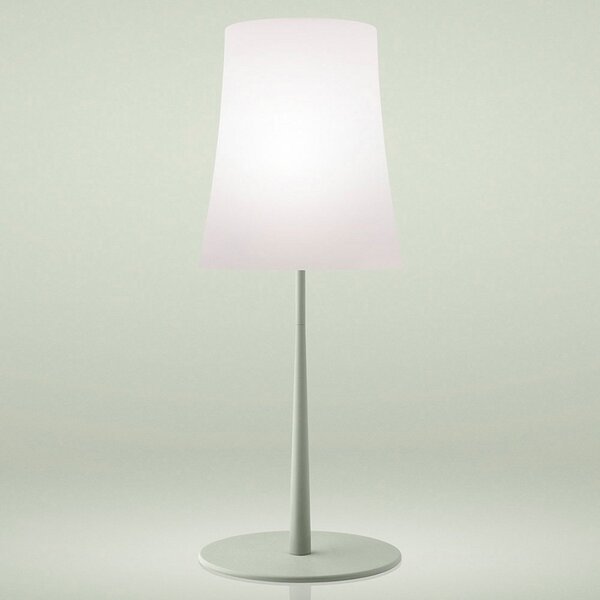 Asztali lámpa Foscarini, Birdie Easy Grande, Zöld, Nappali, Fém, Dizájn