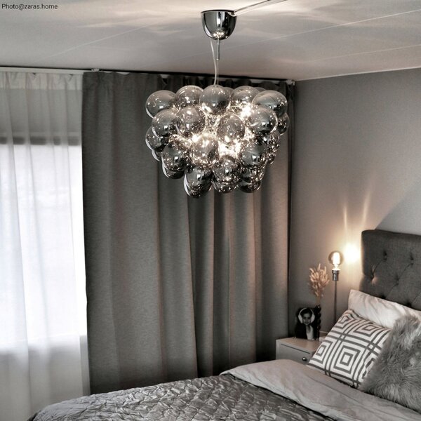 Függőlámpa By Rydéns, Gross, dimmable, Átlátszó, Nappali, Üveg, Modern