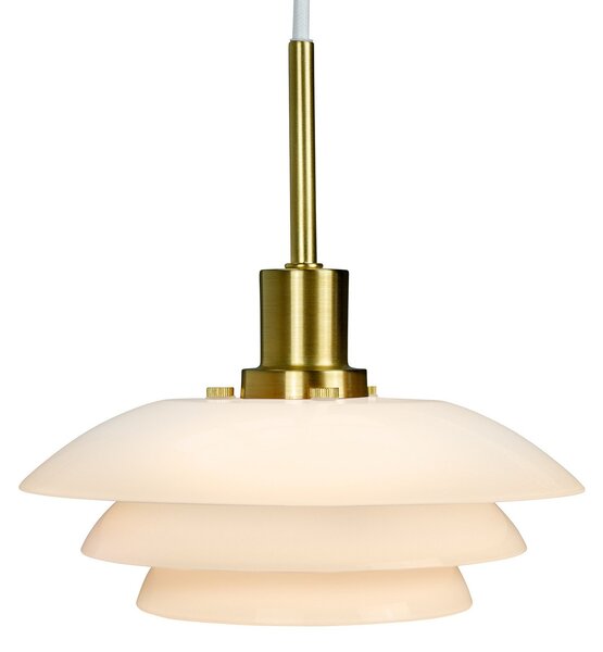 Függőlámpa Dyberg Larsen, DL20, dimmable, Fehér, Nappali, Üveg, Skandináv