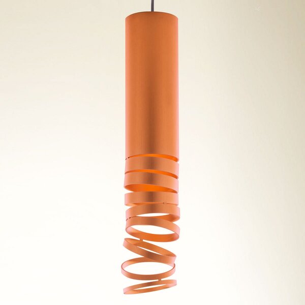 Függőlámpa Artemide, Decomposé, dimmable, Narancs, Nappali, Fém, Dizájn
