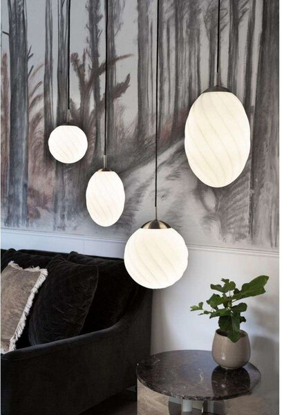 Függőlámpa Halo Design, Fehér, Étkező, Fém