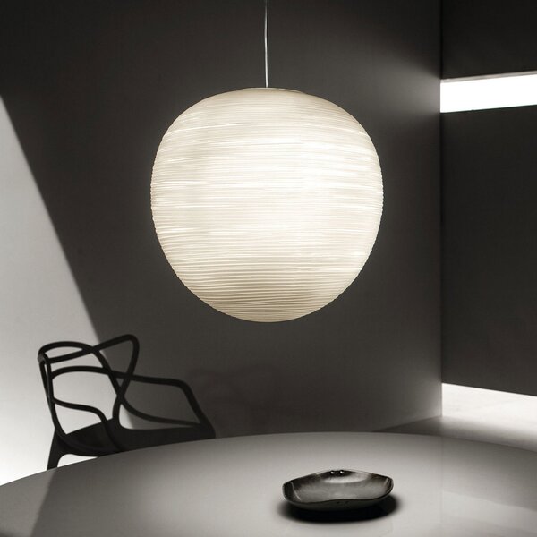 Függőlámpa Foscarini, Rituals XL, dimmable, Fehér, Nappali, Üveg, Dizájn