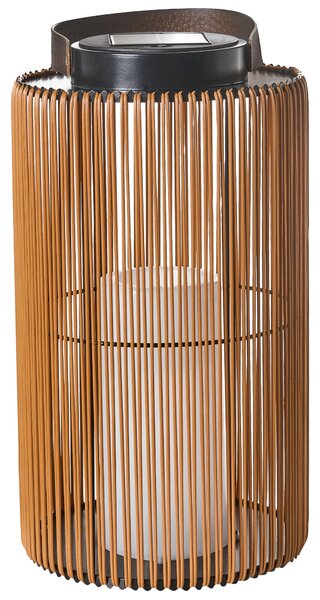 Napelemes lámpás MACHILI 53 cm Barna