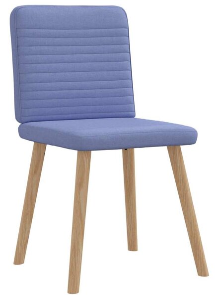 Étkezőszékek 2 db Jeans kék szövet
