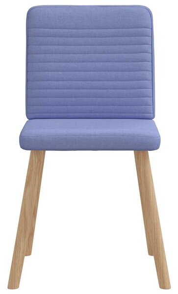 Étkezőszékek 2 db Jeans kék szövet