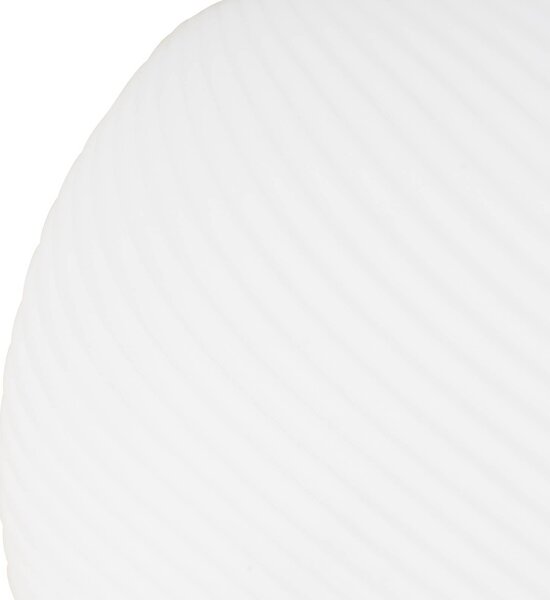 Lucande Lunelle lógó világítás, sárgaréz, üveg, 4 izzós, Ø 40 cm, dimmelhető, Nappali / Étkező, Üveg, Modern