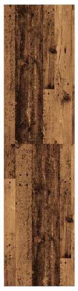 Antik fa színű szerelt fa ruhásszekrény 100 x 50 x 200 cm