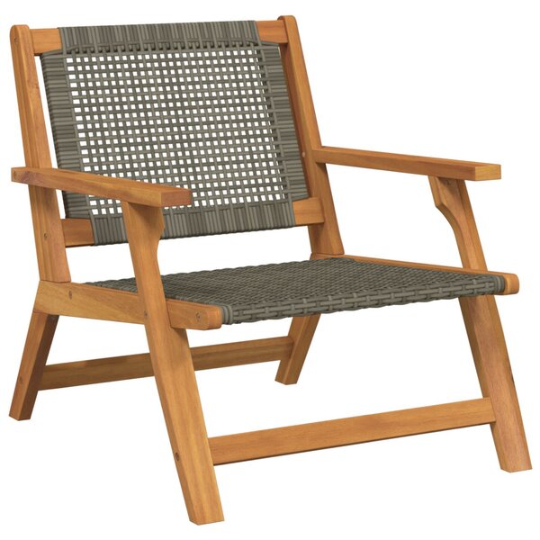 Kerti bútor 2 pcs Szürke 67 x 78 x 73 cm Tömör Akácfa