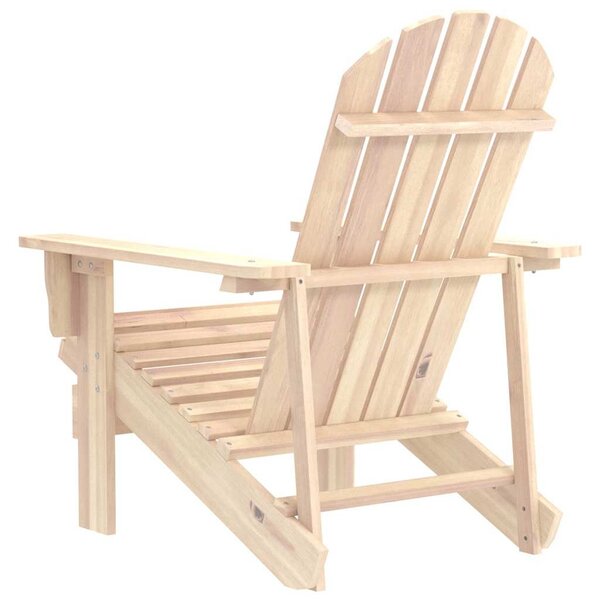 Tömör fenyőfa kerti Adirondack szék