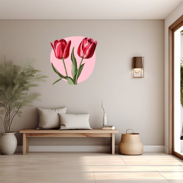 PIPPER. Textil falmatrica "Tulipánok"