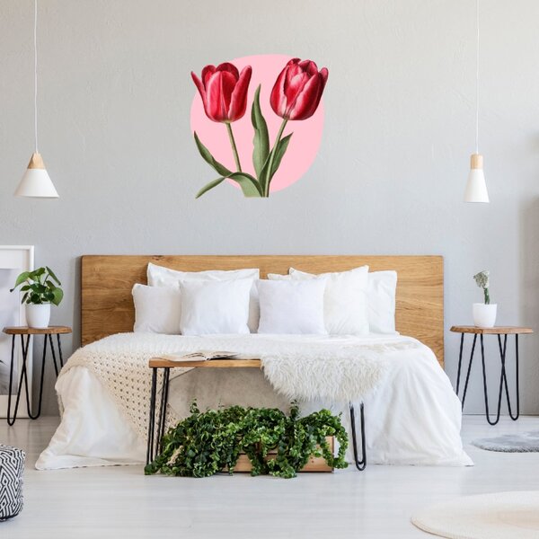 PIPPER. Textil falmatrica "Tulipánok"